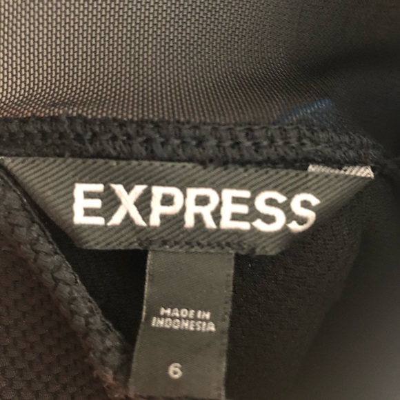 Express black minidress - Picture 4 of 4
